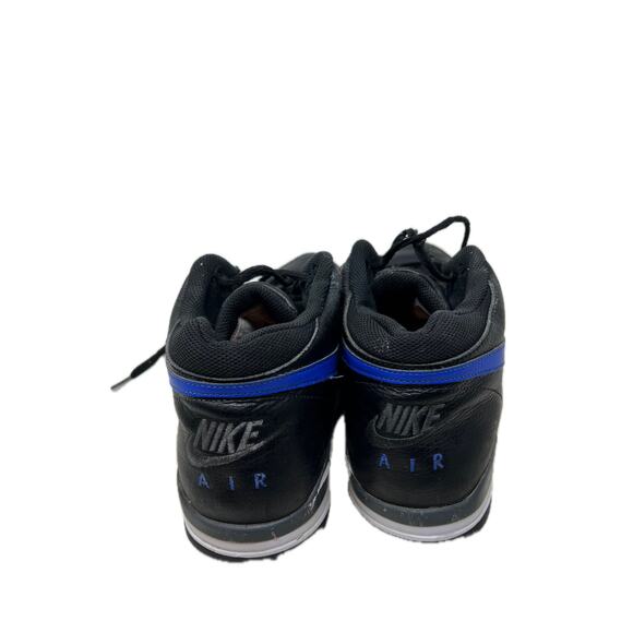 Nike Flight Legacy Black Hyper Blue Mens 12 - Picture 5 of 7